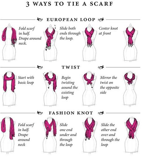 Types Of Scarves For Women Names You Might Womens Clothing Apparel