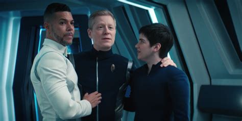 wilson cruz blu del barrio and anthony rapp interview star trek discovery s4