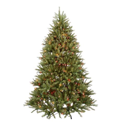 National Tree Company 75 Ft Pre Lit Dunhill Fir Hinged Artificial