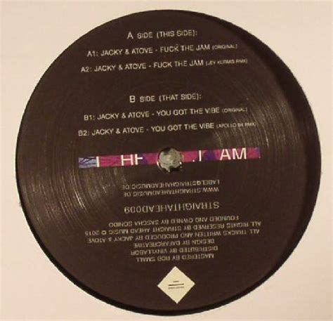 JACKY ATOVE Fuck The Jam Vinyl At Juno Records