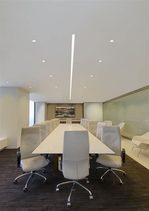 Modern Conference Room Lighting Idea Truline 16a By Pure Lighting