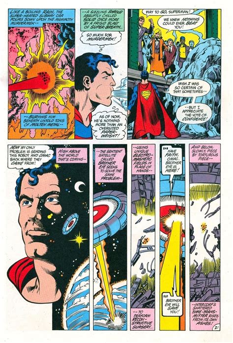 Dc Comics Presents 61 Pg 21 Superman And Brother Eye In Joe Murray
