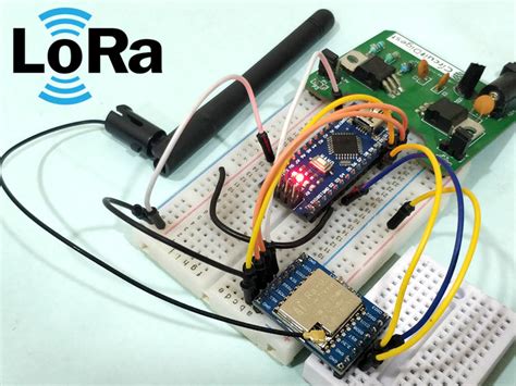 Arduino Lora Communication Transmitter Receiver Setup For