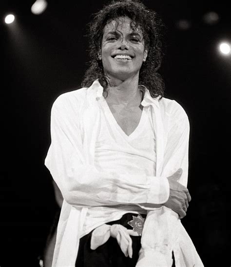 Michael Jackson Photo Bad Tour Michael Jackson Smile Michael