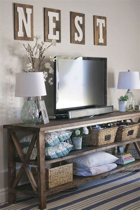 How to decorate a wall with a tv on it. How To Decorate Around A TV - Liz Marie Blog