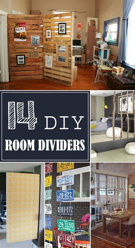 Dividers allow you to optimize your small bedroom, living room, and other spaces to your liking. 14 DIY Creative Room Divider Ideas → | Home Decor and More ...