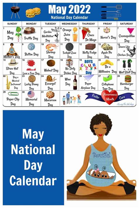 Get The May National Day Printable Calendar National Day Calendar
