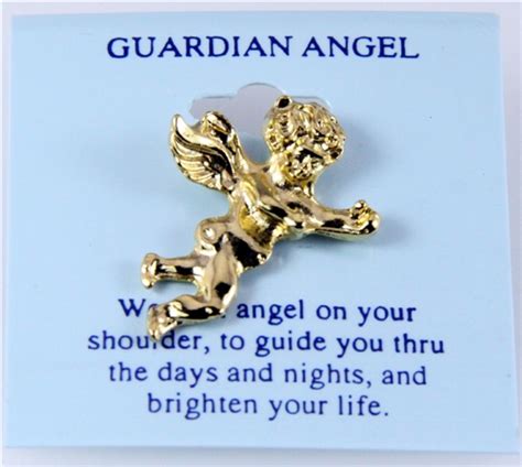 6030106 guardian angel lapel pins brooch tie tack pin christian religious jew the quiet witness