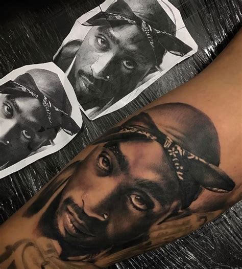 Stunning Tupac Tattoo Tupac Tattoo 2pac Tattoos Leg Sleeve Tattoo