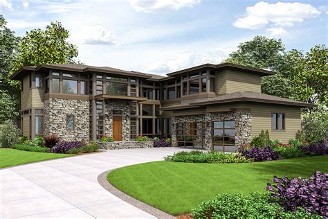 Luxury Modern House Plan With Options 23856jd Architectural Designs