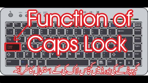 Function Of Caps Lock Key Nasira Computer Academy Youtube