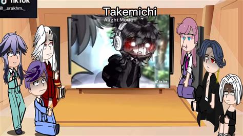 Bonten React To Takemichi As Random Gacha Tiktok For Mikey Youtube