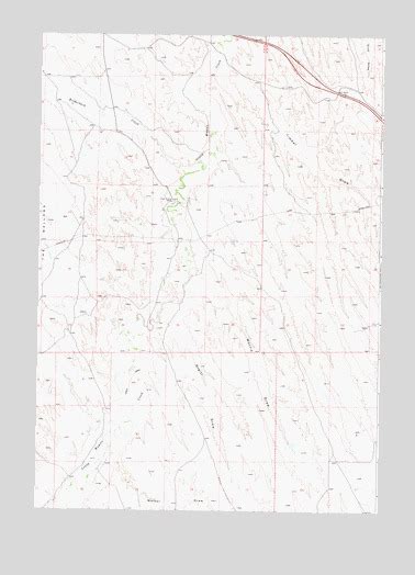 Crazy Woman Ranch Wy Topographic Map Topoquest