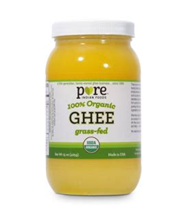 Grassfed Organic Ghee By Pure Indian Foods Organic Food