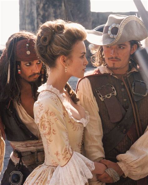 Elizabeth Swann Captain Jack Sparrow Celebrity Art Johnny Depp