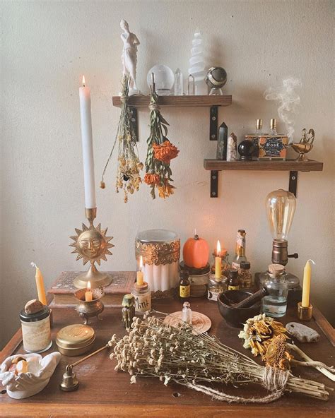 Crescent And Craft ☾ On Instagram “someone Asked Me A Few Days Ago What The Altar Of A Solar