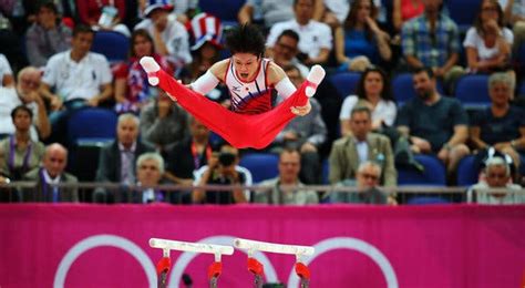 Japans Uchimura Wins Gold In Mens Gymnastics All Around The New
