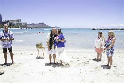 Wedding Vow Renewal Waikiki Beach Wedding Vows