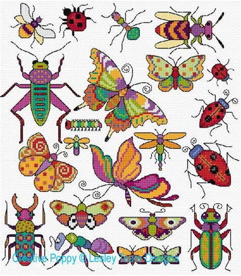 Lesley Teare Designs Latest News Butterfly Cross Stitch Pattern