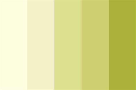 50 Shades Of Yellow Color Palette