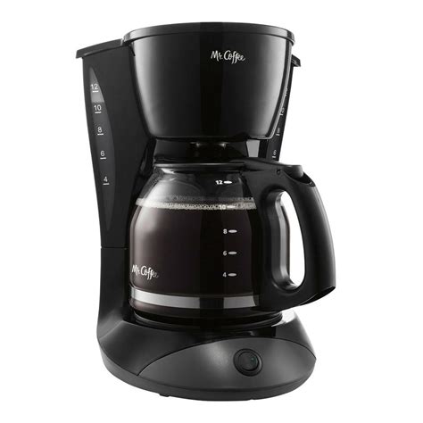 Mr Coffee Simple Brew 12 Cup Switch Coffee Maker Black