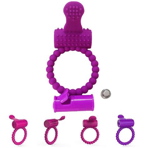 Penies Mastubator 2 In 1 Masturbation Toy Soft Ring Erotic Toys For Women Men Vibrator Shock