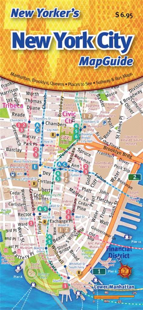 New Yorkers New York City Map Guide By Opus Publishing
