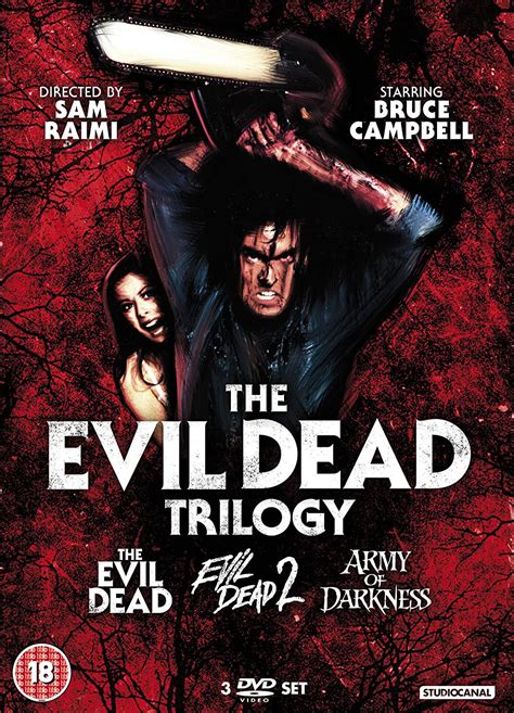 Evil Dead Trilogy Dvd Br