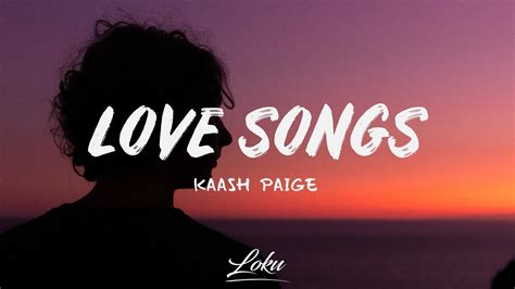 Love Songs Kaash Paige 「歌詞」 翻訳 日本語で