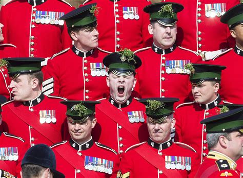 Irish Guard Caught Yawning In Front Of Prince William Usweekly