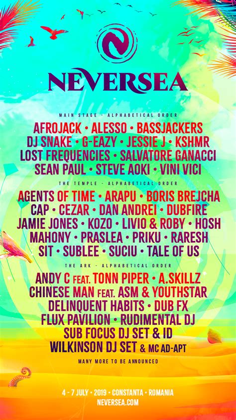 Vind je tickets voor neversea 2021 op viagogo. NEVERSEA FESTIVAL ADDS ALESSO, DJ SNAKE, SEAN PAUL ...