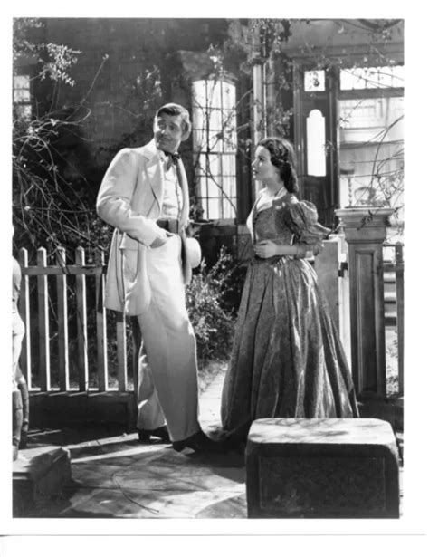 Vivien Leigh Clark Gable Gone With The Wind 8x10 Photo V3739 799 Picclick