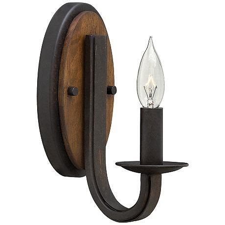 36 wide, 4 light bar style fixture with glass wall sconce installation job supplies cost of related materials and supplies typically required to install. Bastille 9 1/2" High Vintage Bronze Wall Sconce - #6F169 ...