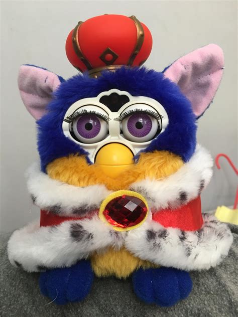 Just Got A 2000 Limited Edition Royal Furby Named Helio Hes My First