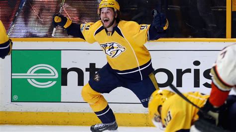 Forsberg's ankle became a problem early on in his career, and eventually sidelined him for the entire. 2017 Stanley Cup - Nashville Predators' Filip Forsberg providing timely offense