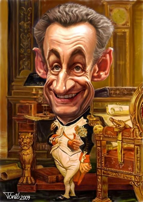 Nicolas Sarkozy Caricature Caricature Artist Caricature Drawing