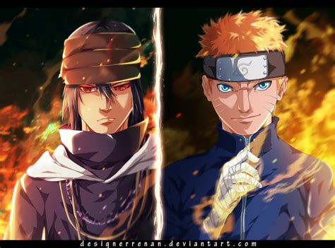 Naruto And Sasuke The Last By Designerrenan On Deviantart