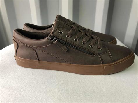 Tenis Nuevos Y Originales De Hombre Piel Color: Café | Mercado Libre