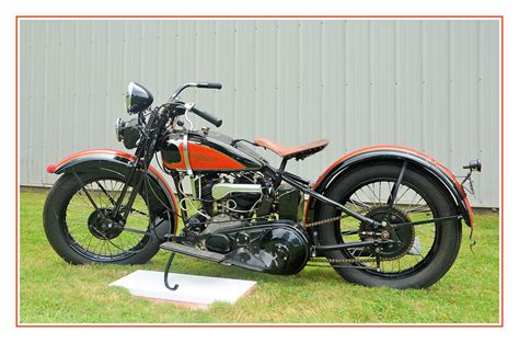 1933 Harley Davidson Vld Motorcycle Visit On August 18 20 Flickr