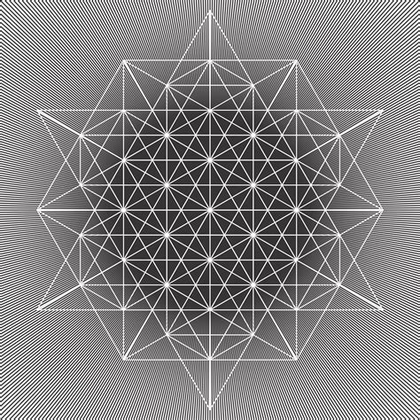 64 Tetrahedron Star Sacred Geometry Platonic Solids Sacred