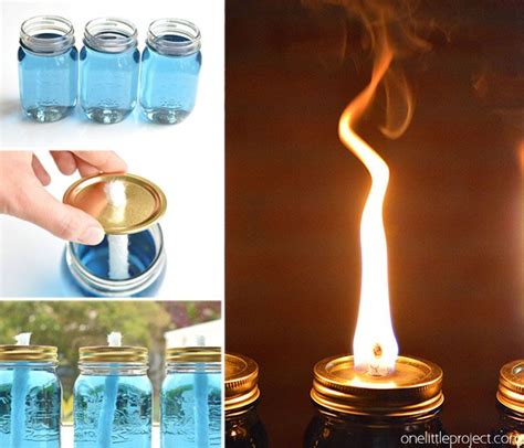 How To Make Mason Jar Citronella Candles Mason Jar Citronella Candles