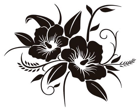 Dibujos De Flores Blanco Y Negro Para Imprimir Flores Imagenes