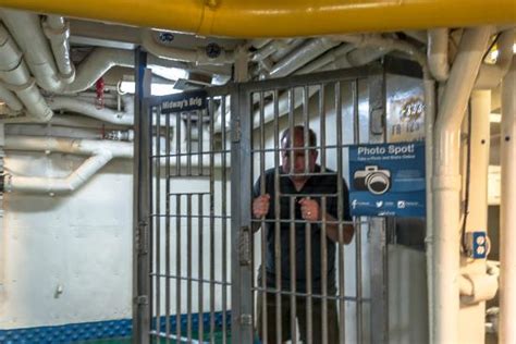 In The Brig Jail Within A Ship Picture Of Uss Midway Museum San