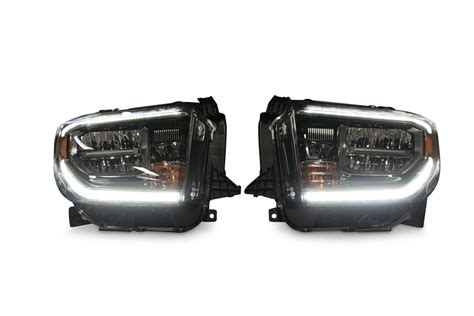 Pair: 2018+ Toyota Tundra OEM LED Headlights - The HID Factory