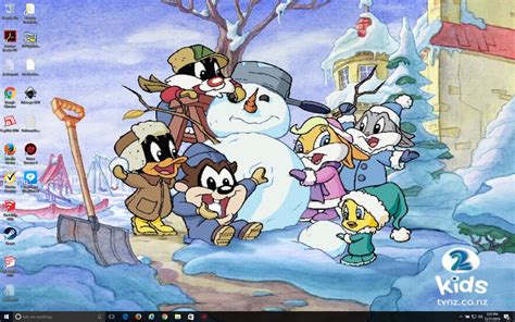 Baby Looney Tunes Snowman Desktop By Bigmac1212 On Deviantart