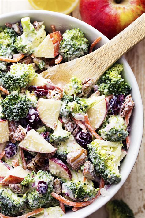 Preparing this side dish does not take long and you can even experiment with different flavors by adding different types of cherries or even by substituting out the broccoli for another vegetable. 15 Easy & Healthy Vegetarian Lunches | running with spoons