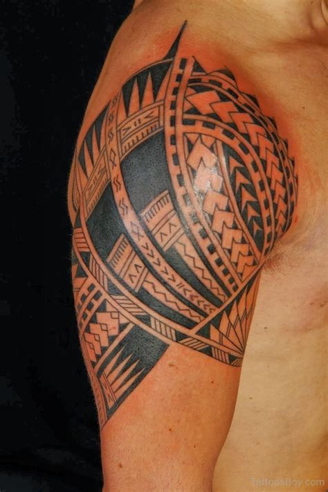 Click here to visit our gallery. 57 Fantastic Maori Shoulder Tattoos