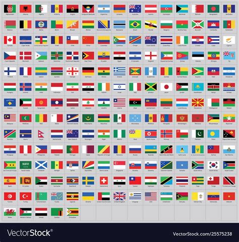 285 World Flags With Names