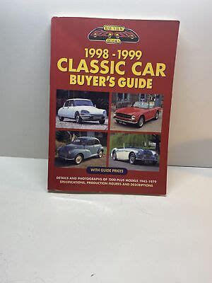 1998-1999 Classic Car Buyers Guide, Bayview Books | eBay