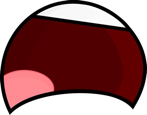 Bfdi Scared Mouth Png Download Battle For Dream Clip Art Library
